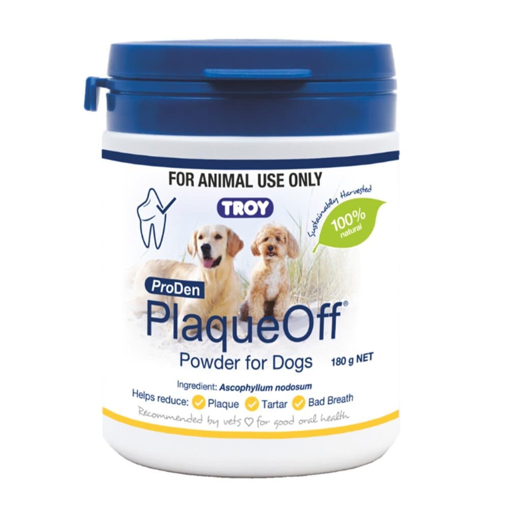 Troy ProDen PlaqueOff Dental Health Powder For Dogs 180g - $129.99
