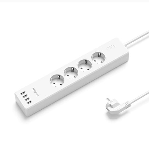 Умный сетевой фильтр Koogeek Wi-Fi Smart Power Strip Surge Protector ...