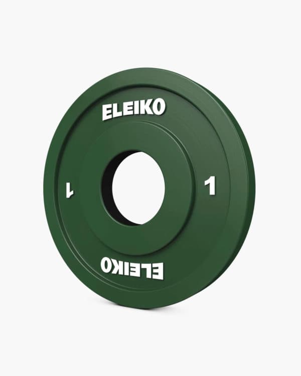 ELEIKO IWF Weightlifting Rubber Coated Competition Plates - Cicadex