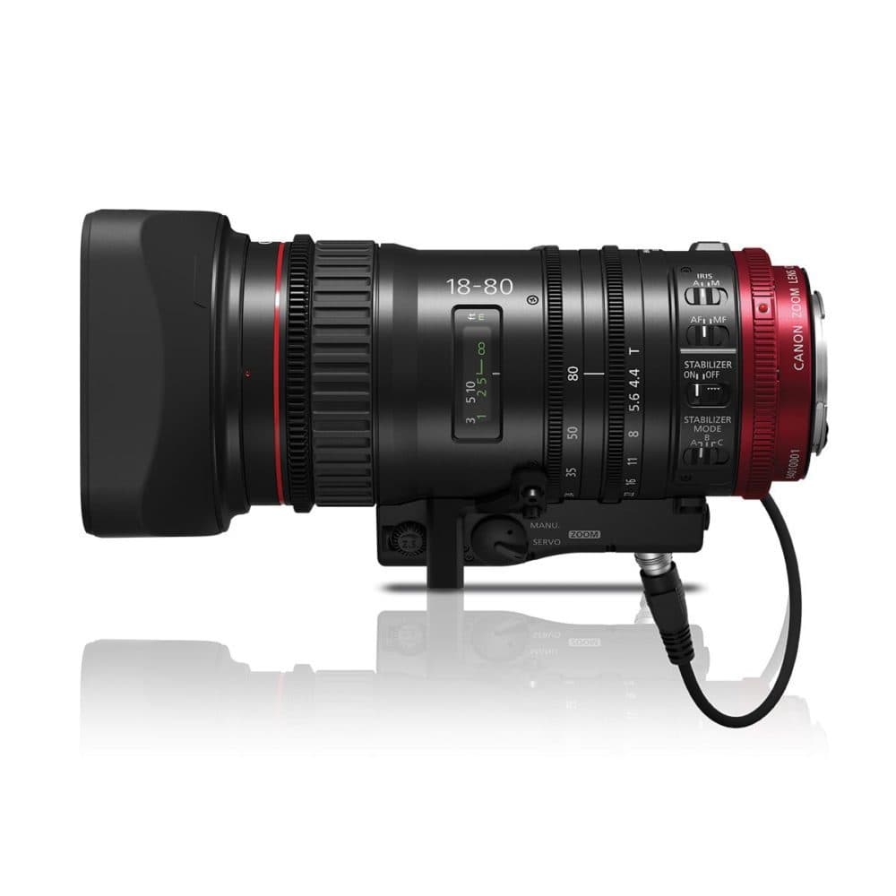 COMPACT-SERVO 18-80mm T4.4 - Cinema Zoom Lenses - Canon Cinema EOS