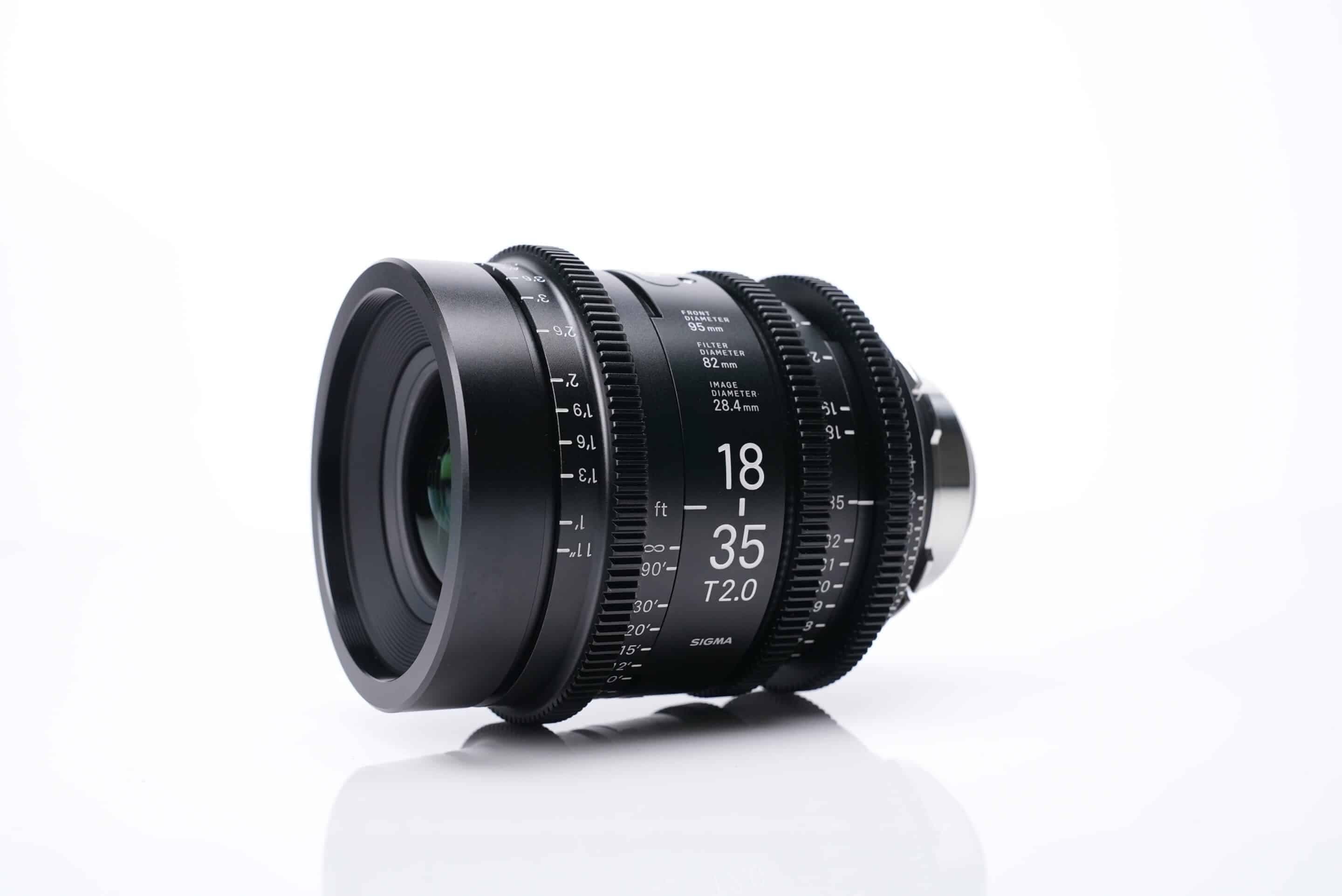 Sigma 18-35 T2.0 Zoom Lens Rental - CINEVO