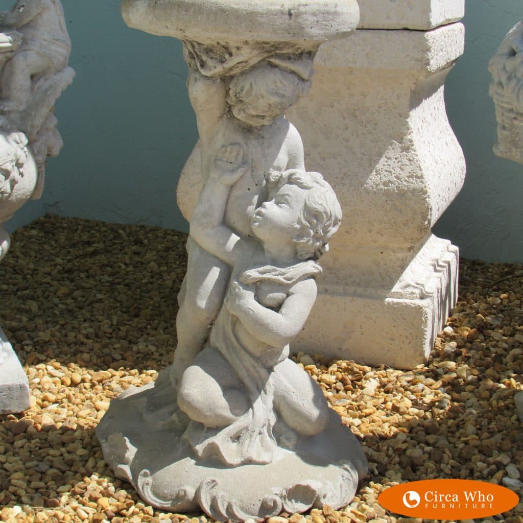 Cherub Garden Pedestal | Circa Who
