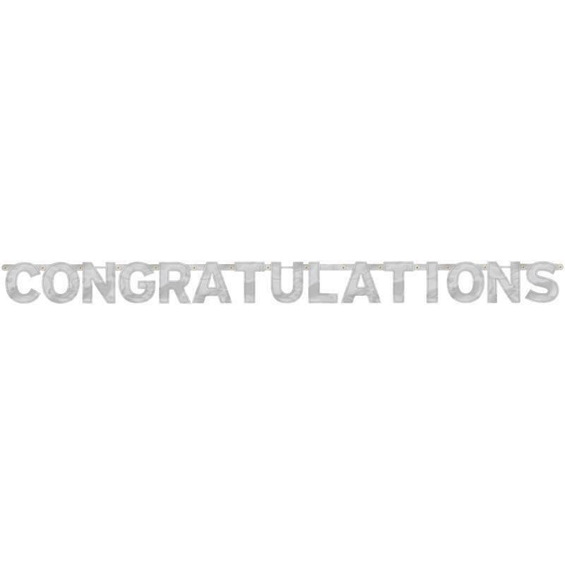 Amscan Congratulations Letter Banner Multi-Colour