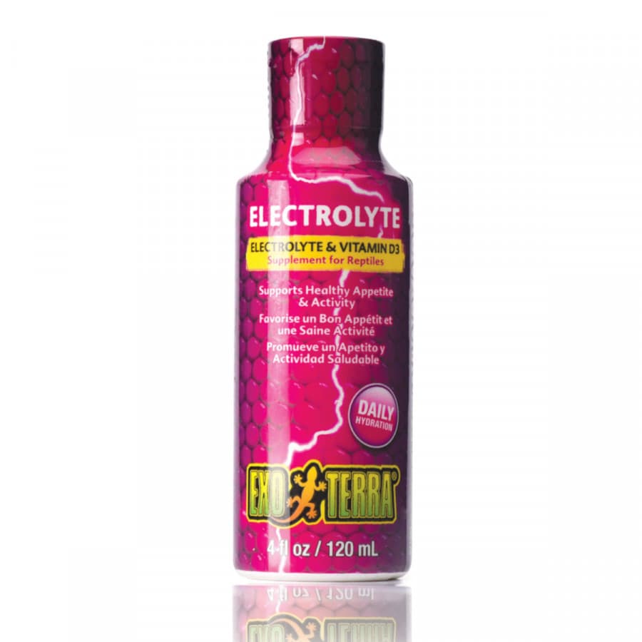 Exo Terra Electrolyte & Vitamin D3 Supplement 120ml | Cazaar