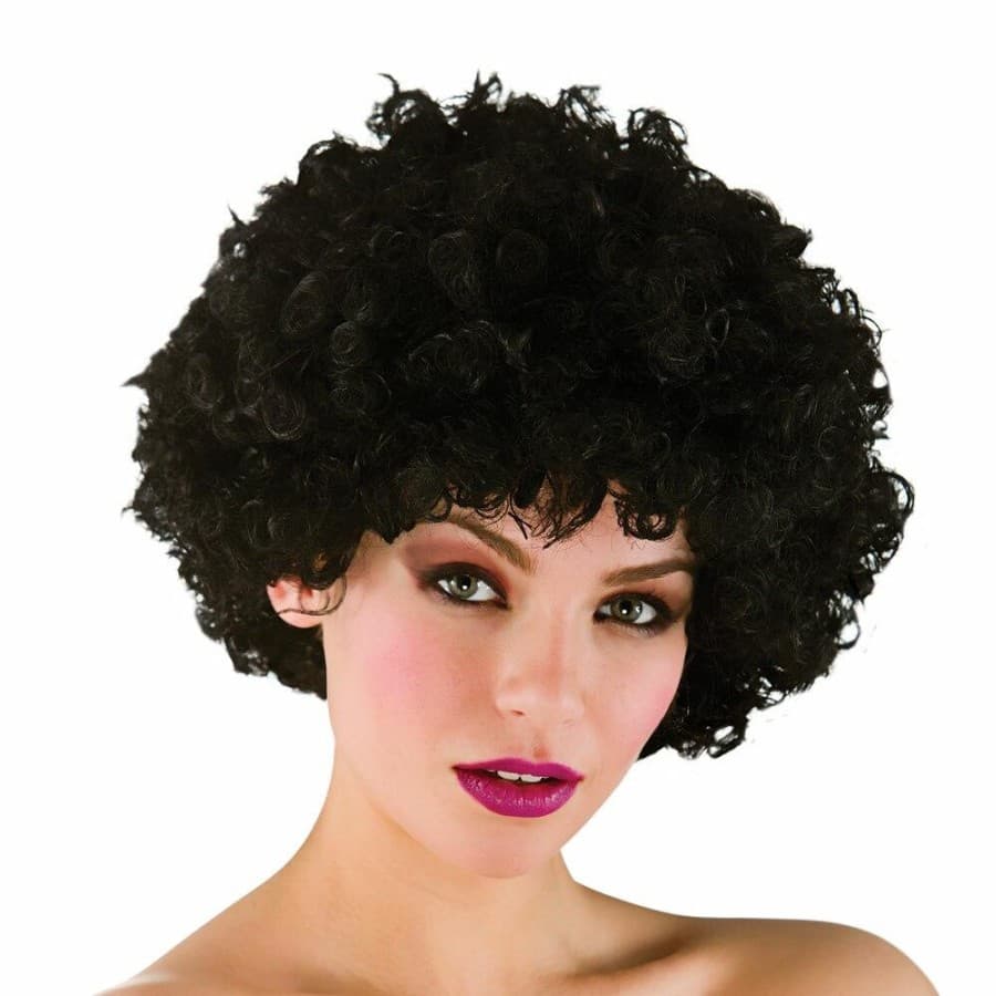 Funky Black Afro 70s Disco Fever Retro Wig Fancy... | Cazaar