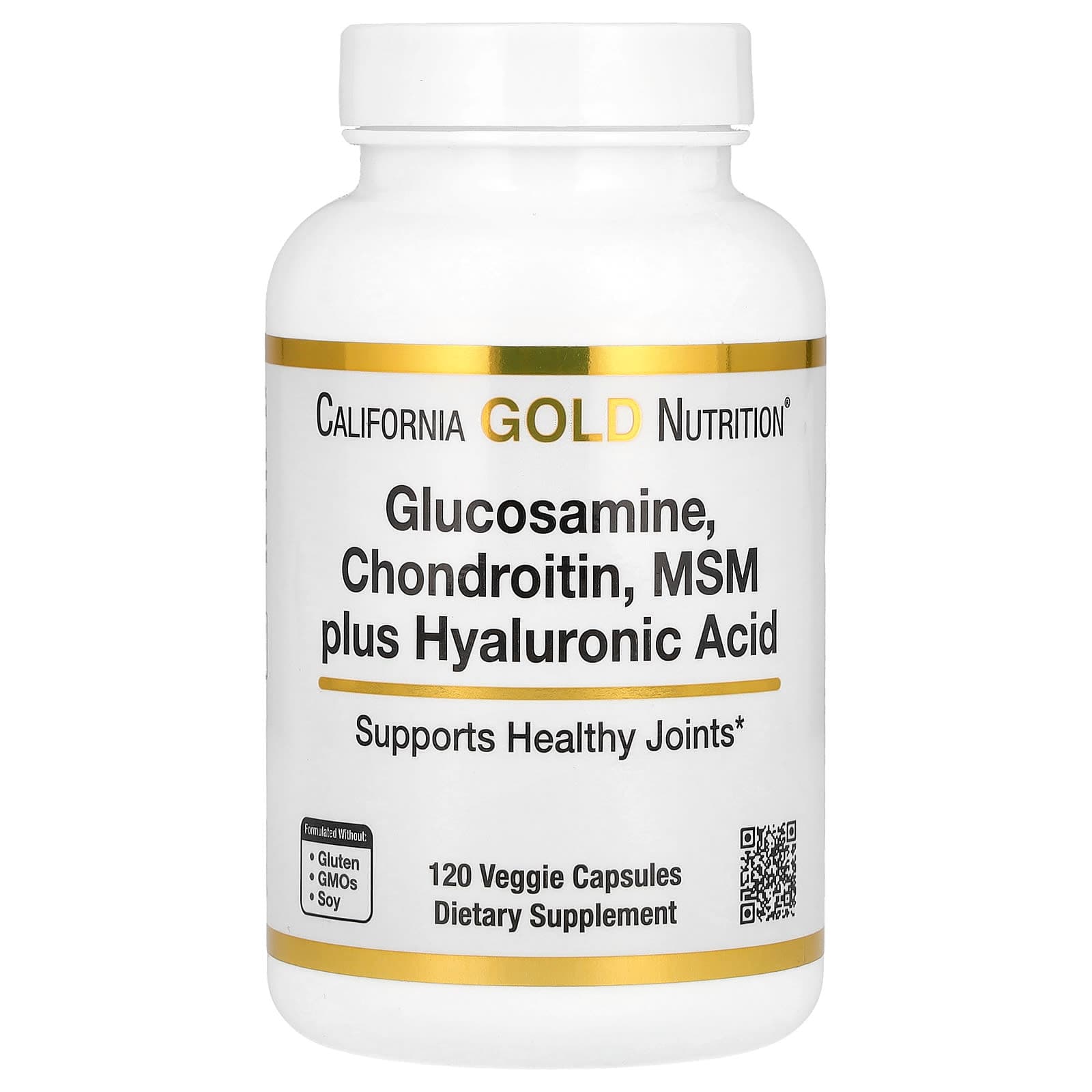 California Gold Nutrition, Glucosamine, Chondroitin, MSM Plus ...