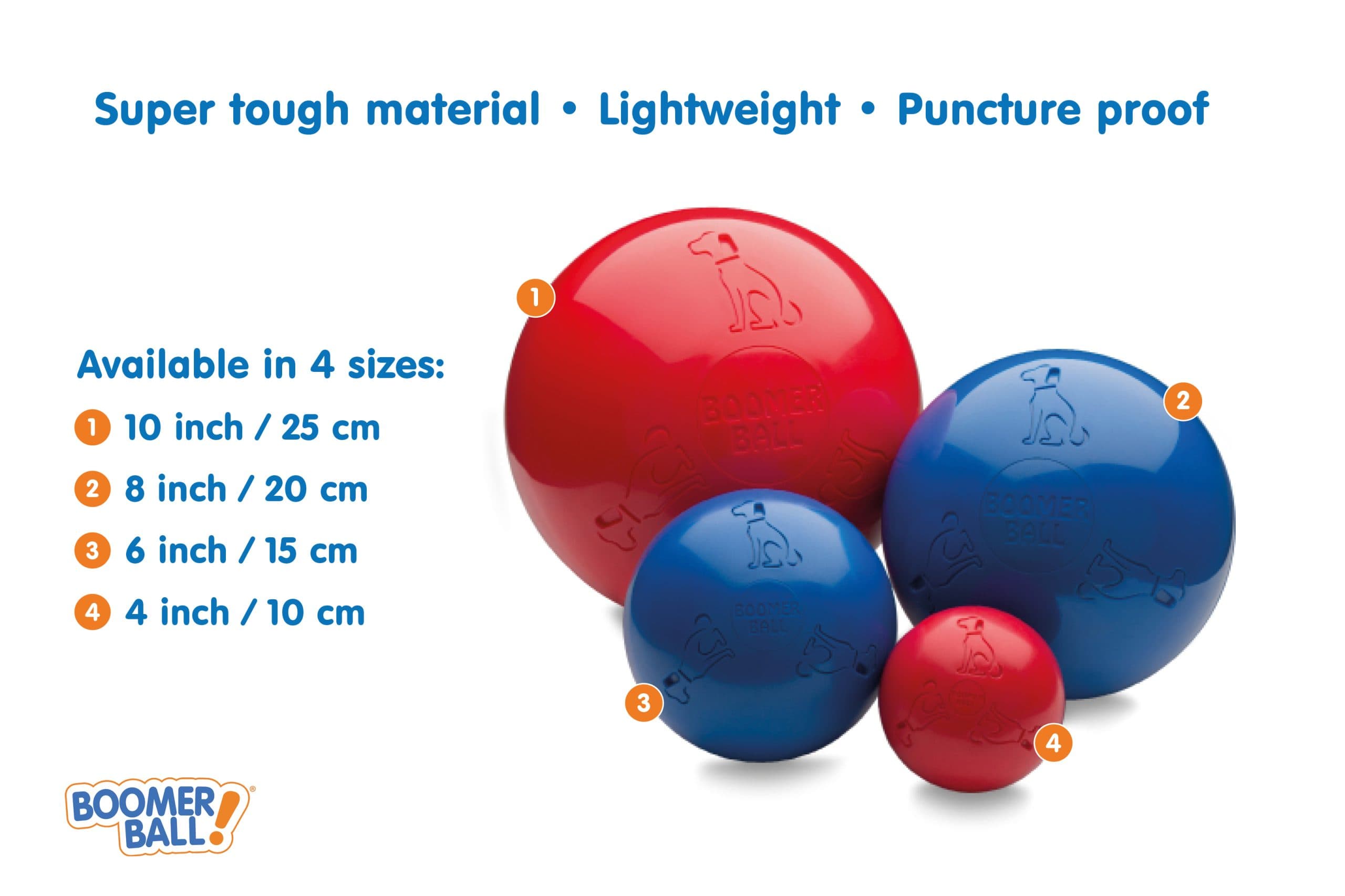 Boomer Ball, indestructible dog ball | Company Of Animals US