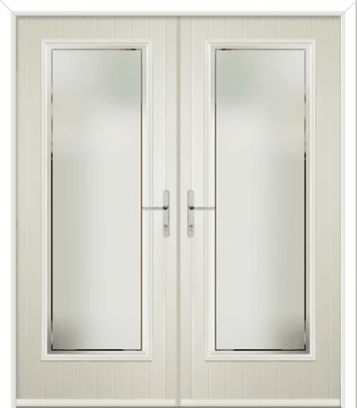 Fully Glazed Composite French Doors - Comp Doors Direct
