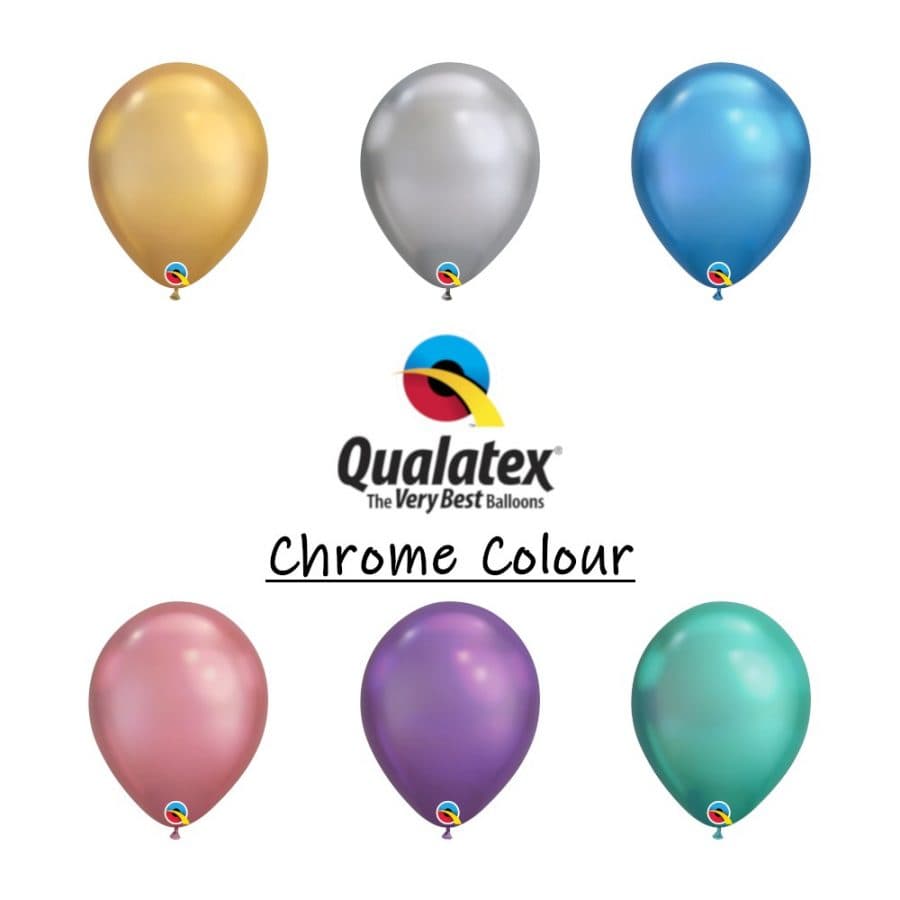 chrome balloons qualatex – Confetti Balloons
