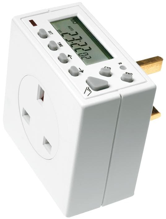 Plug-In 7 Day Digital Timer - TIMEGUARD | CPC UK