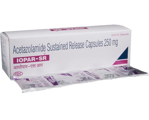 Acetazolamide Sustained Release Capsules 250 Mg Age Group: Adult at ...