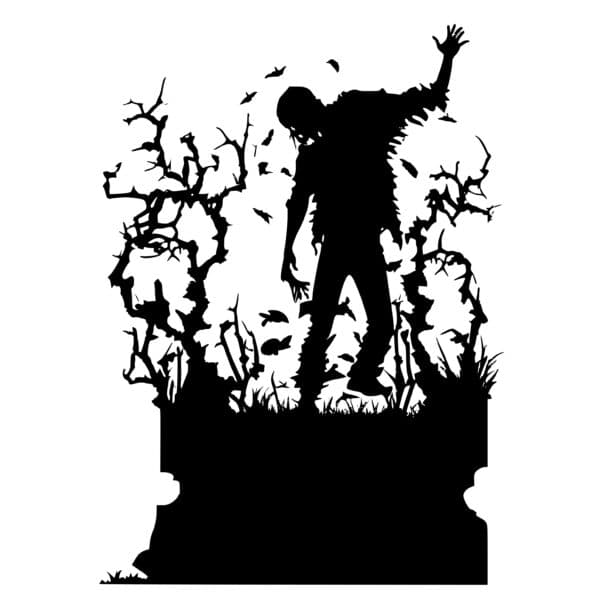 Nemesis Now Zombie Rising from Grave Figurine