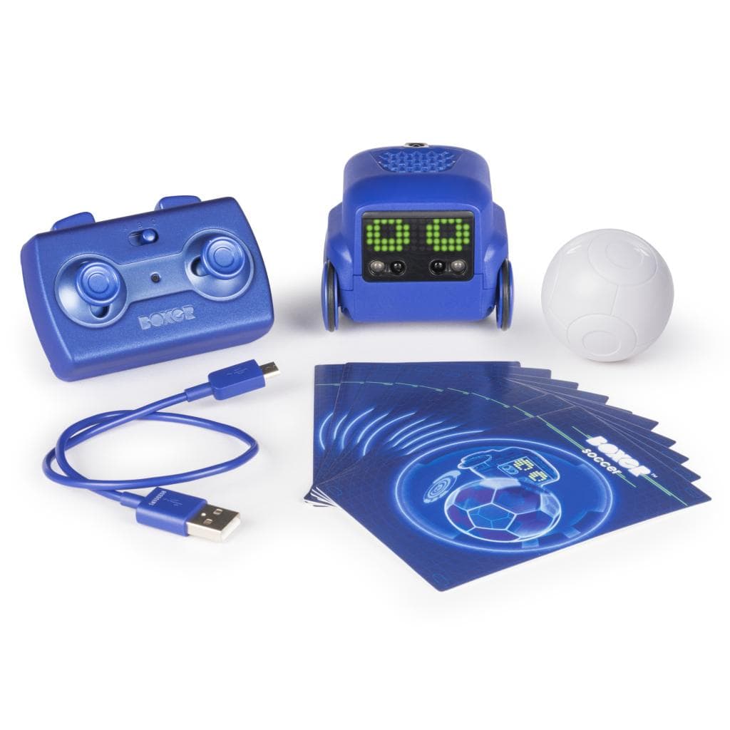 Spin Master - Boxer Boxer Interactive A.I. Robot Toy (Blue)