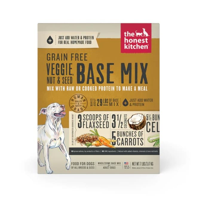 The Honest Kitchen Kindly Veggie; Nut And Seed Grain-Free Dehydrated ...