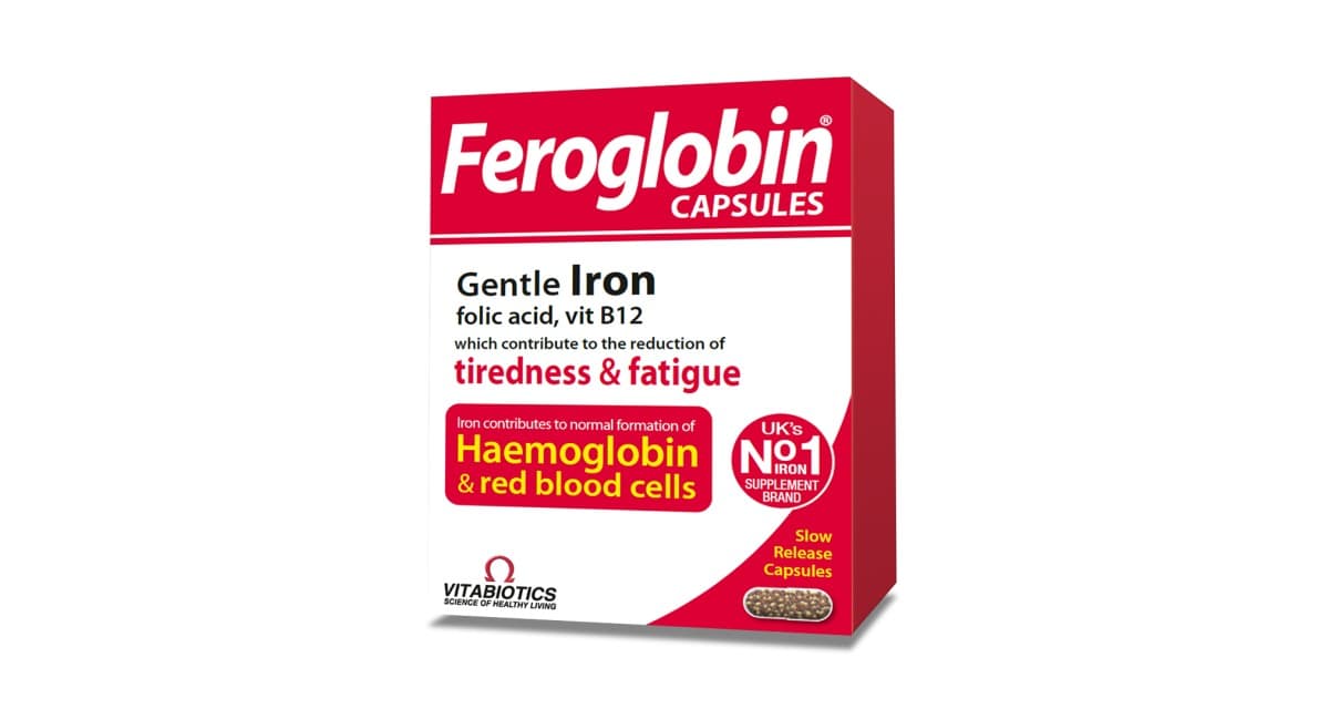 Vitabiotics Feroglobin Capsules - OneHealthNG