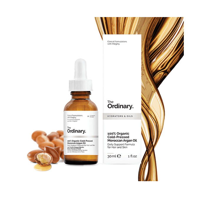 The Ordinary 100% Organic Cold-Pressed Moroccan Argan Oil - 30 ml at ...