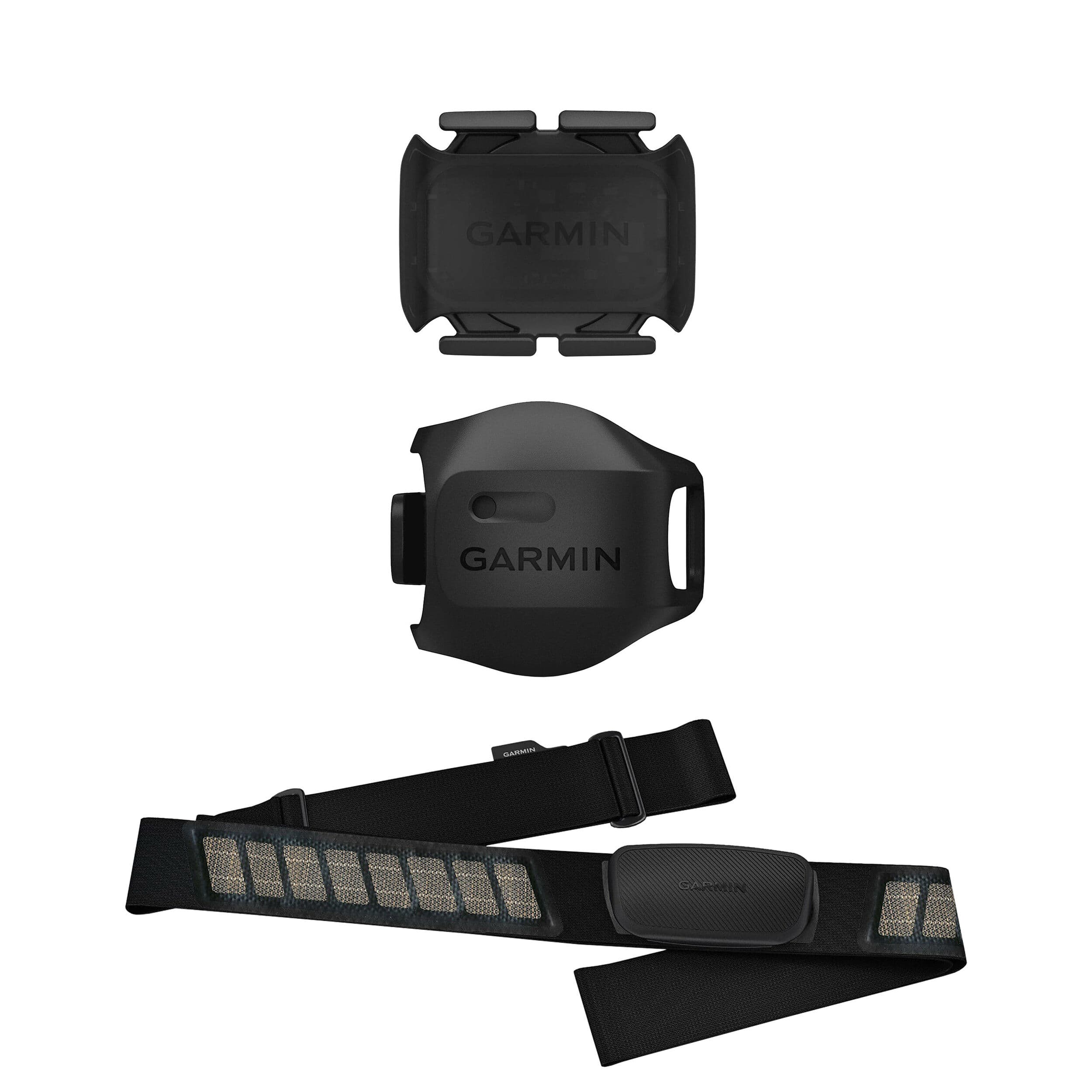 Kit Garmin HRM Dual premium heart rate monitor + Edge 2 speed and ...