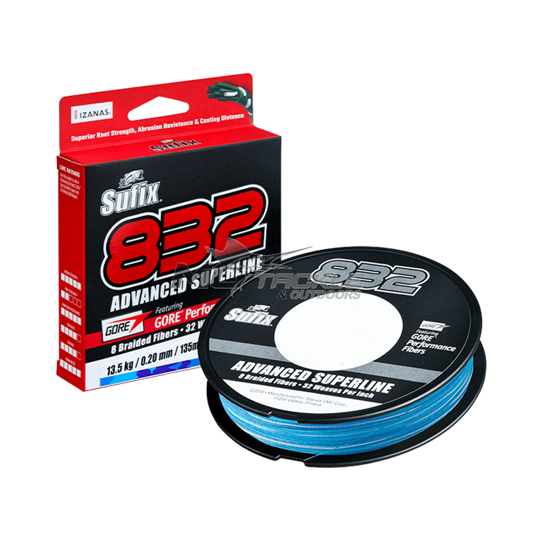 Sufix 832 Advanced Superline 8 Braid 300yd | MoTackle & Outdoors