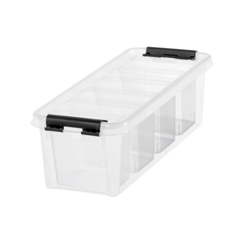 Storage Box Orthex SmartStore 3.5 Litre Classic 4 Clear/Black w/Inserts ...