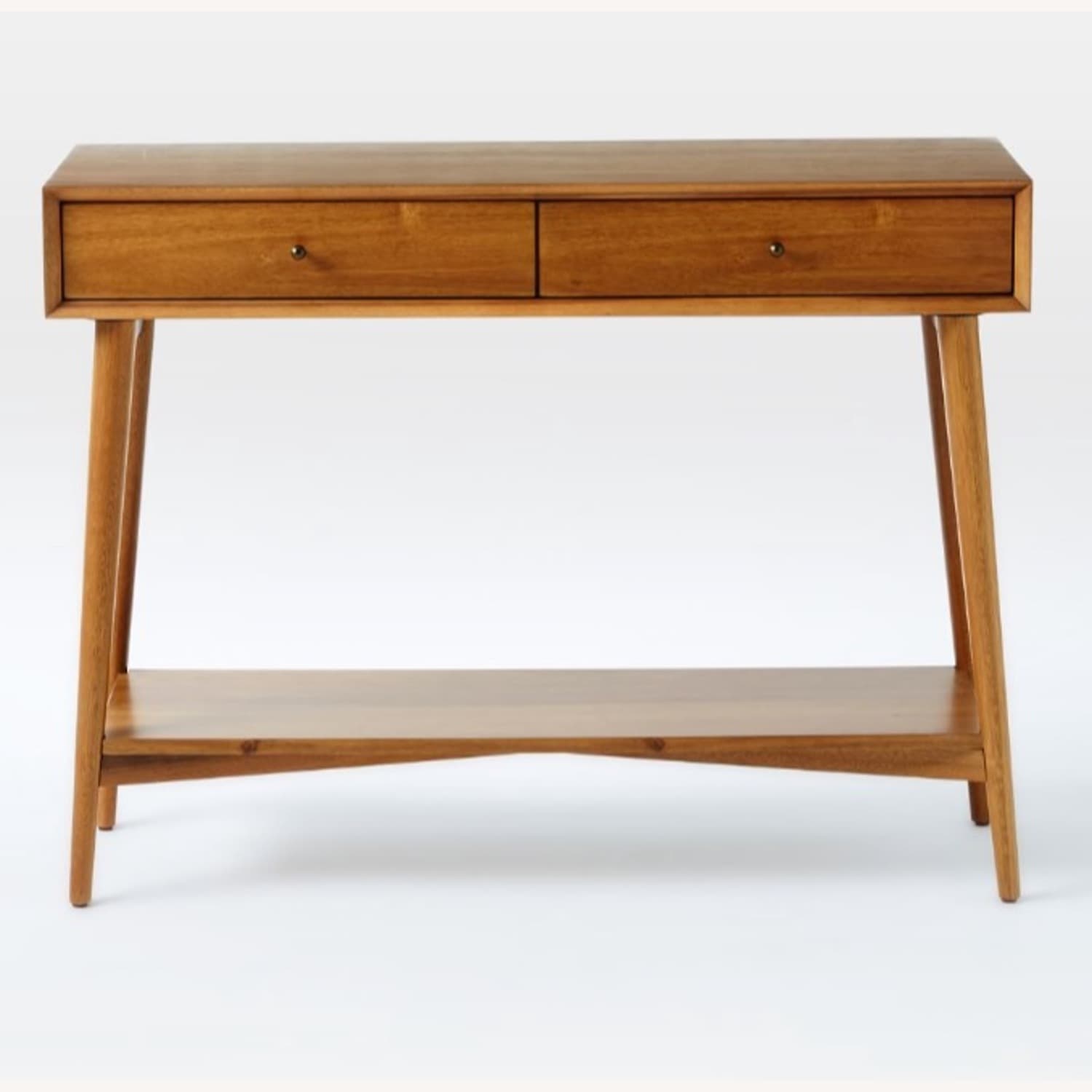 West Elm Midcentury Modern Console in Acorn - AptDeco