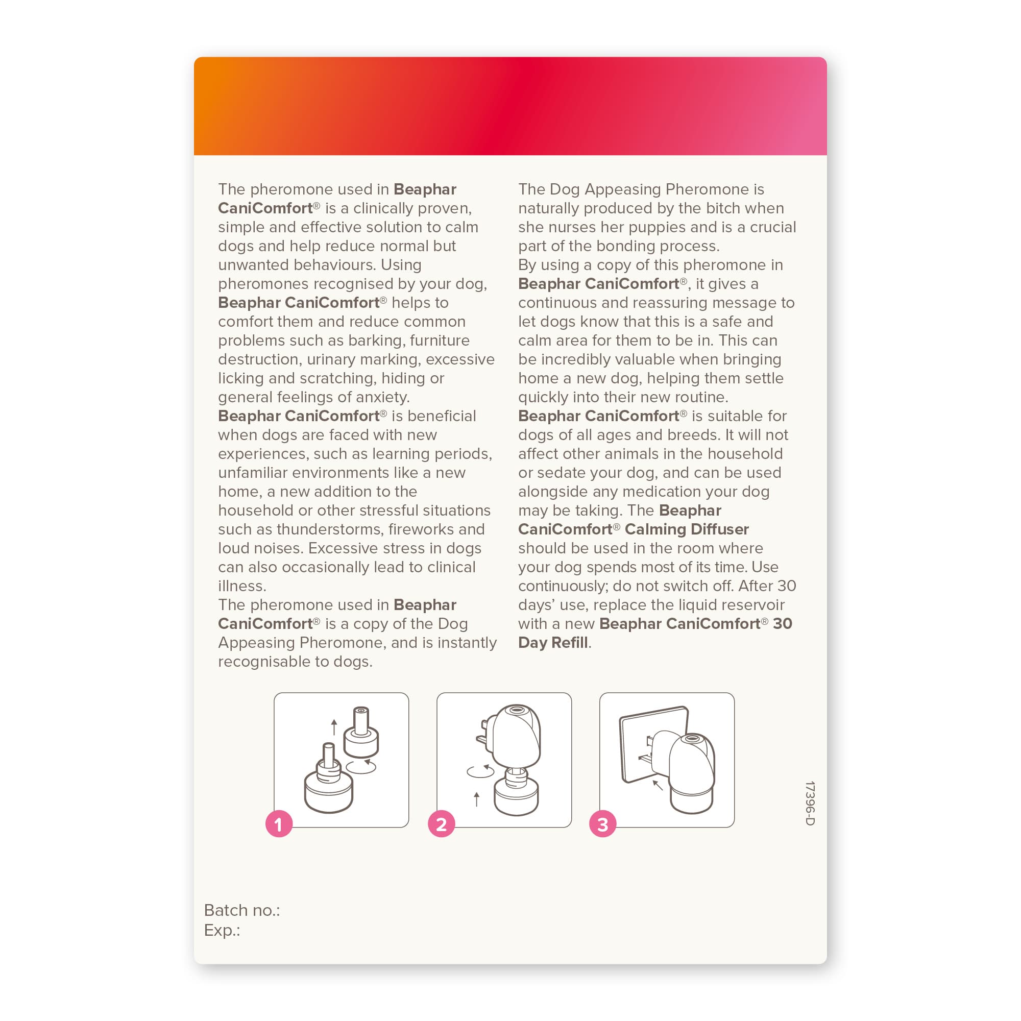 CaniComfort® Calming Diffuser Starter Kit - Beaphar