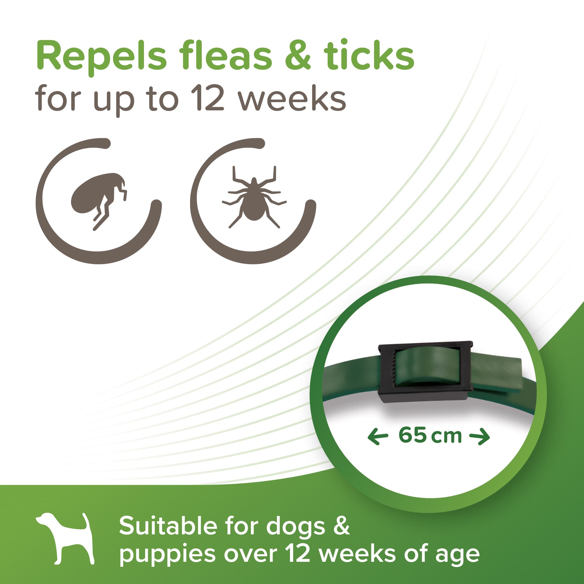 Beaphar Natural Flea & Tick Collar for Dogs