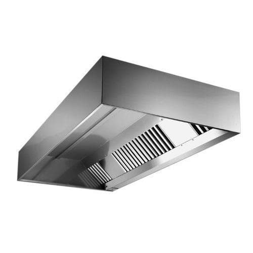 Rectangular Stainless Steel Hood, For Commercial, Material Grade: Ss ...
