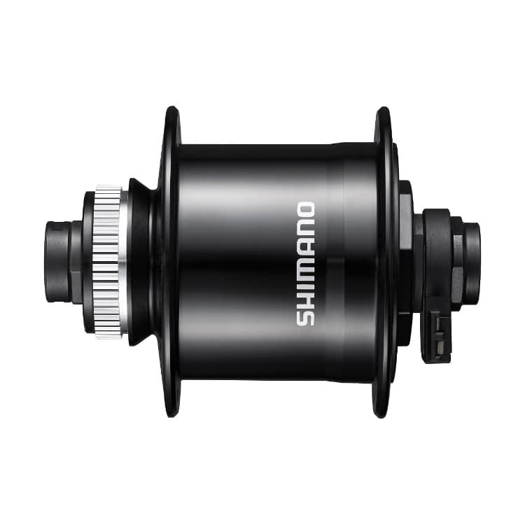 HUB DYNAMO 3.0W FOR CENTER LOCK DISC BRAKE E-THRU | SHIMANO BIKE-AUSTRALIA