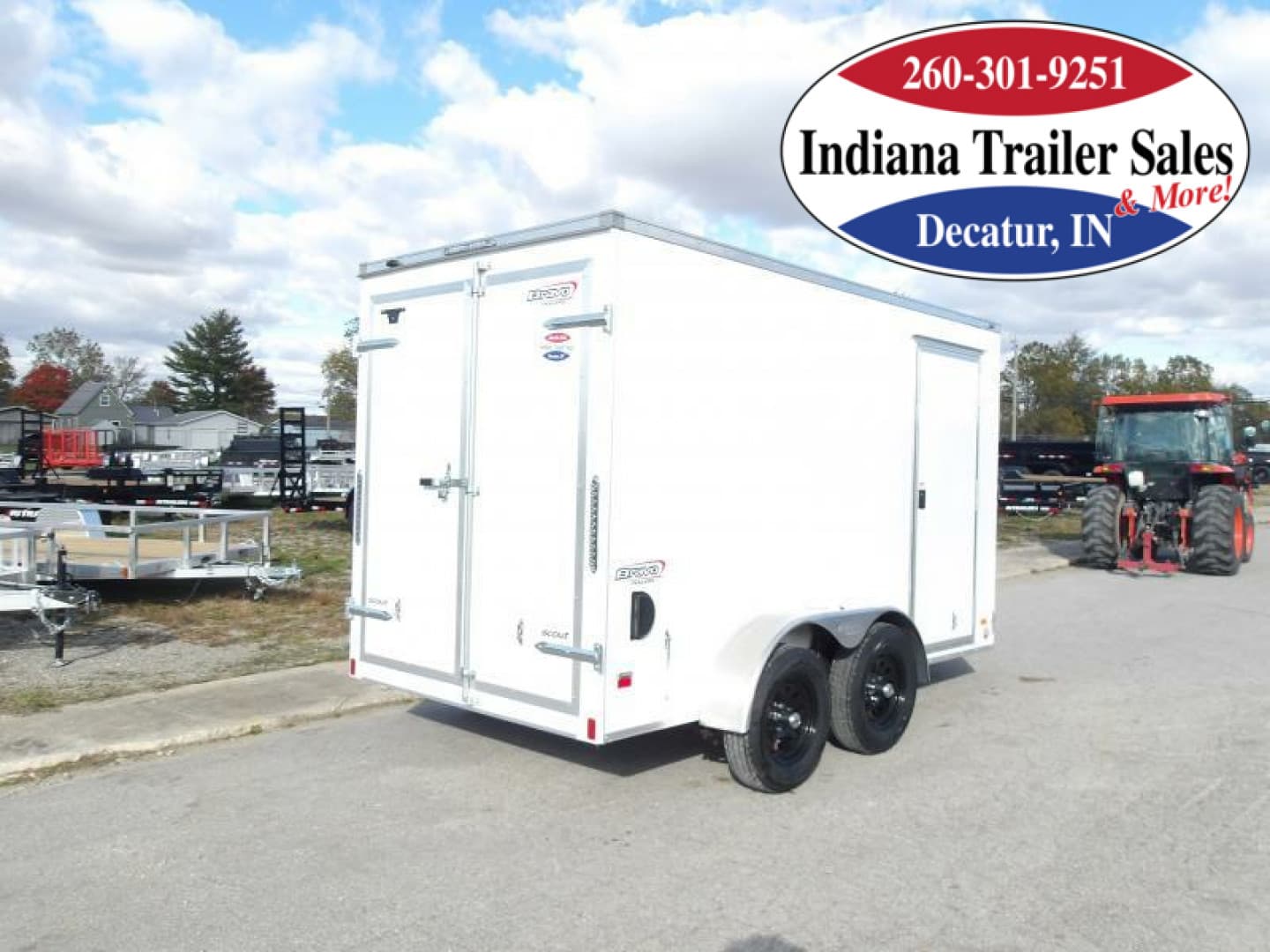 New 2025 Bravo Trailers 6x12 SC612TA2 Cargo / Enclosed Trailer ...