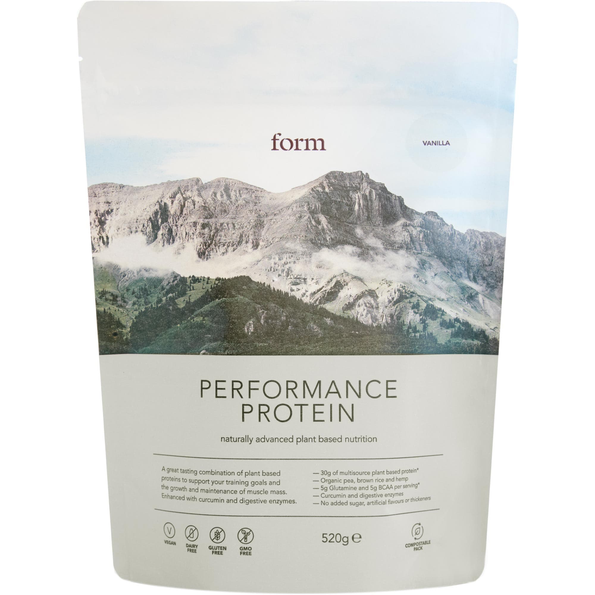 Form Nutrition Performance Protein Powder 520g | Sigma Sports