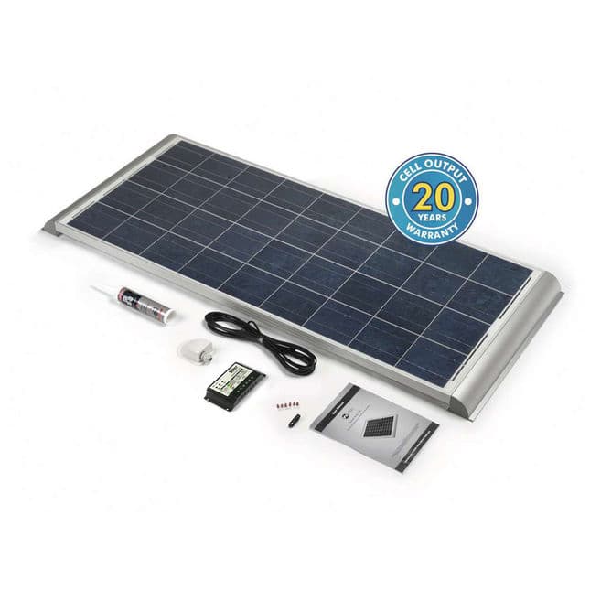 Solar Technology International PV Logic 30Wp Motorhome Kit Alloy Aero ...