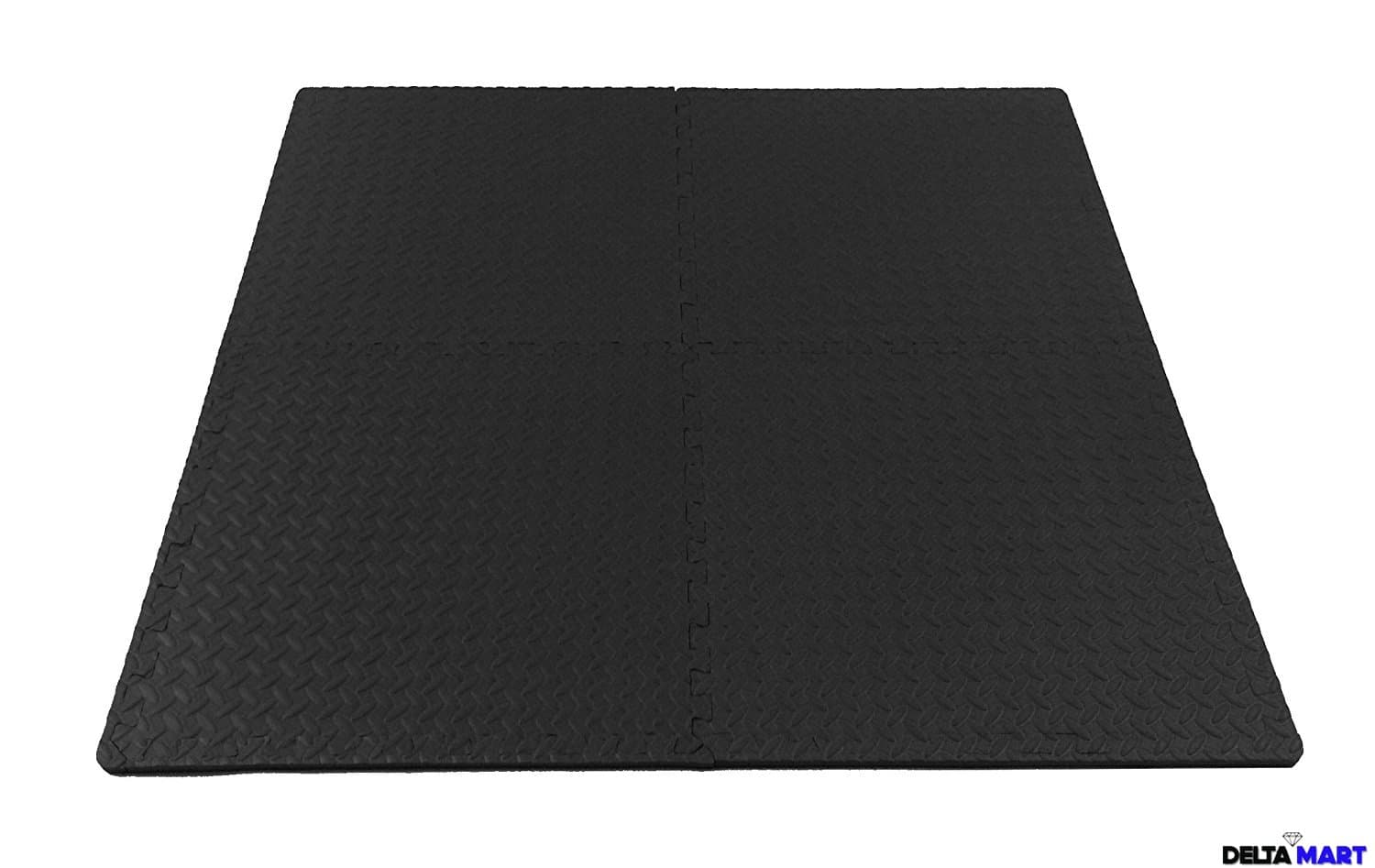 Exercise Mat Gym Equipment Protective Flooring Mat - Rubber Stable Mats ...