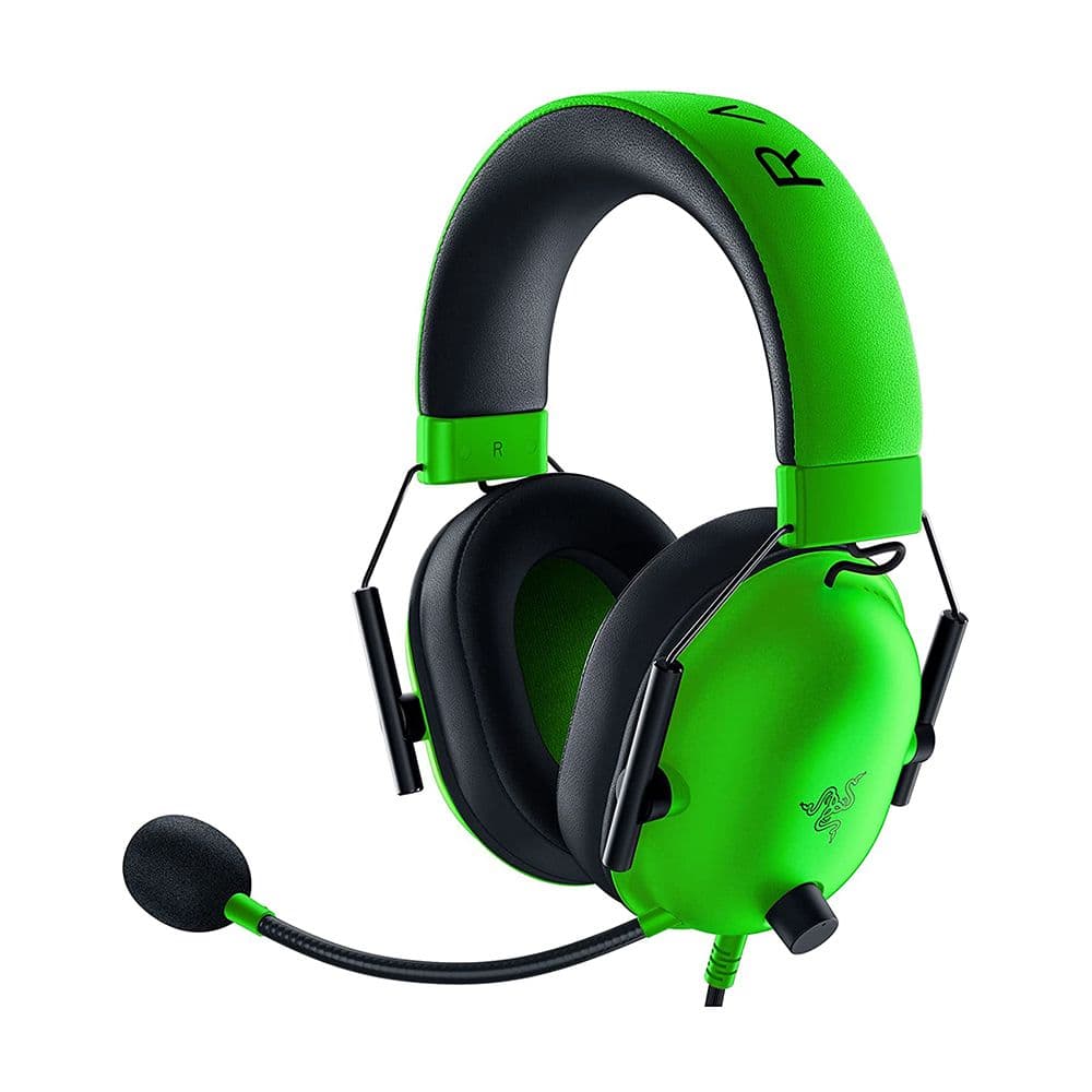 RAZER BLACKSHARK V2 X WIRED GAMING HEADSET – GREEN EDITION | 7.1 ...