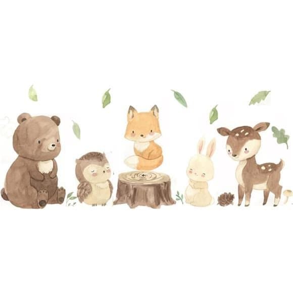 Lilipinso Woodland Animals Wall Decals