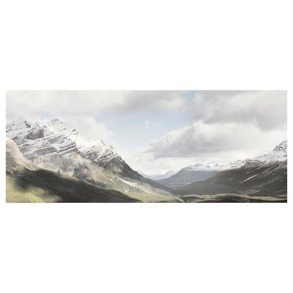 IKEA BJÖRKSTA Mountain Landscape Picture with Frame