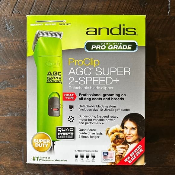 Andis | Dog | Andis Proclip Agc Super 2speed Detachable Blade Clipper ...