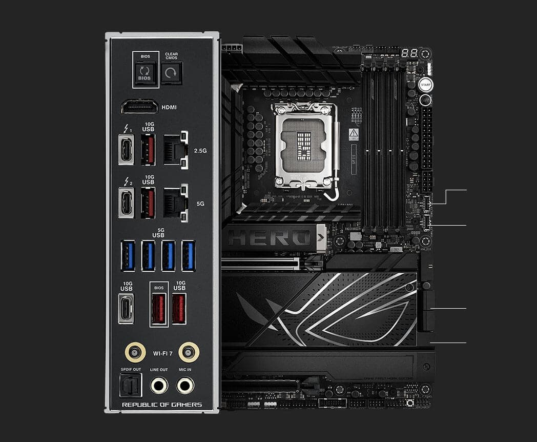 ROG MAXIMUS Z890 HERO | ROG Maximus | Gaming Motherboards|ROG ...