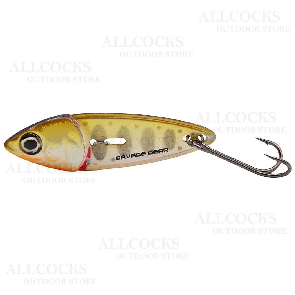 Savage Gear Minnow Switch Blade Lure in Blue Pink Smolt