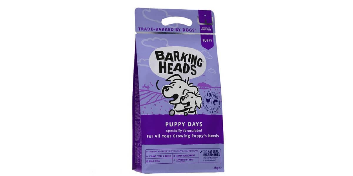 Barking Heads-Puppy Days Chicken & Salmon | Dog Art