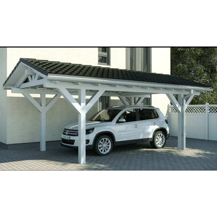 Wooden Carport Garden Shelter | Durable Outdoor Protection