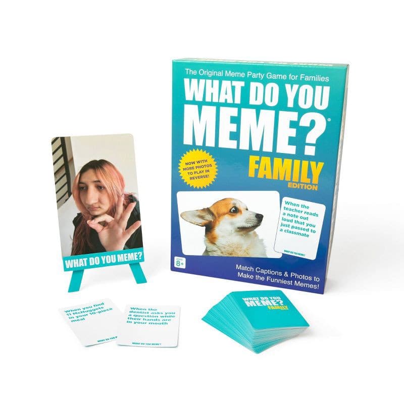 What Do You Meme? Family Edition Game: Creative Thinking Card Party for ...