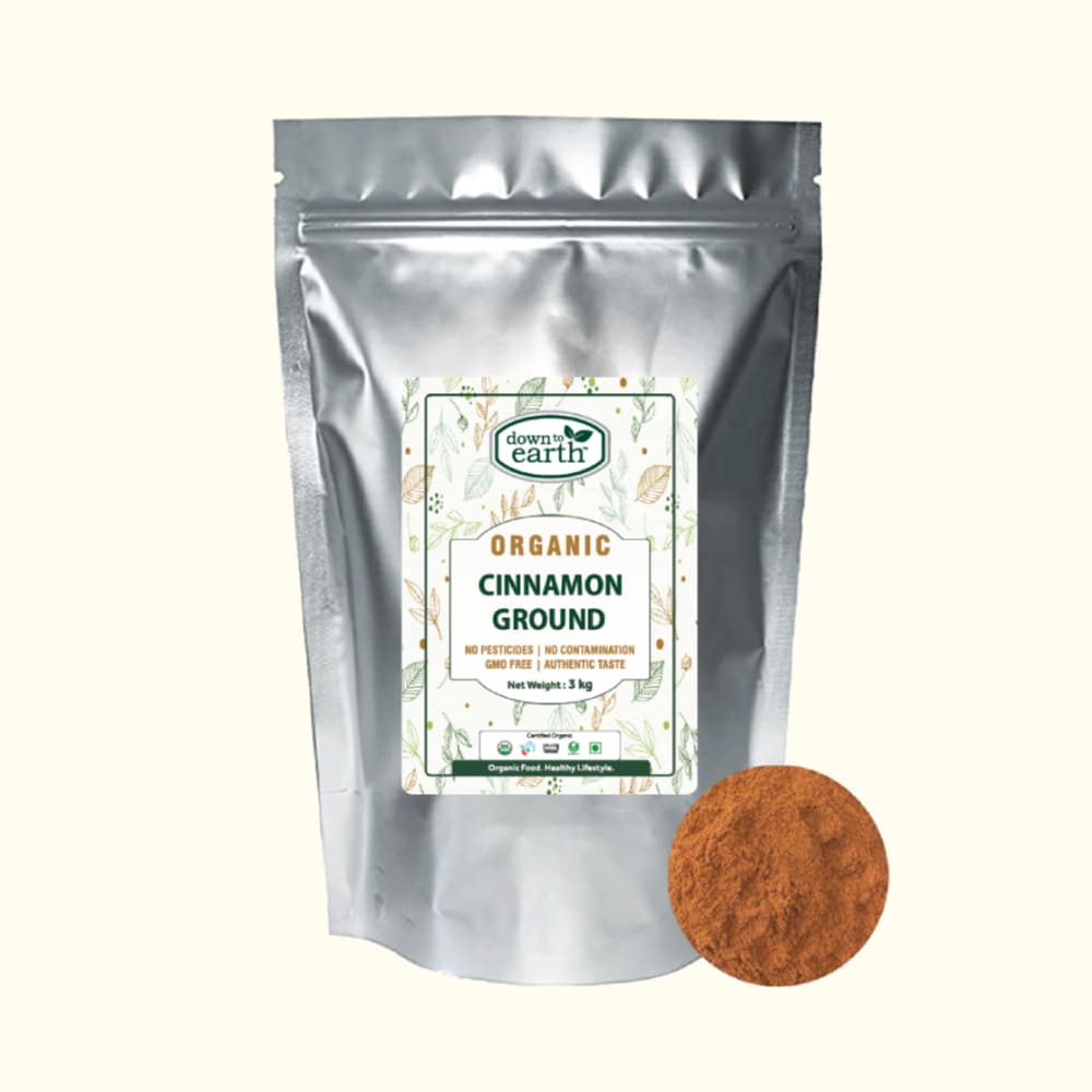 Cinnamon Ground Organic (Cassia) 3kg - DTE Foods