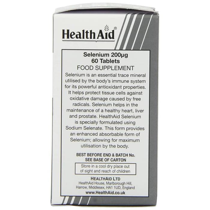 Buy HealthAid Selenium 200mcg | Vitamins & Supplements