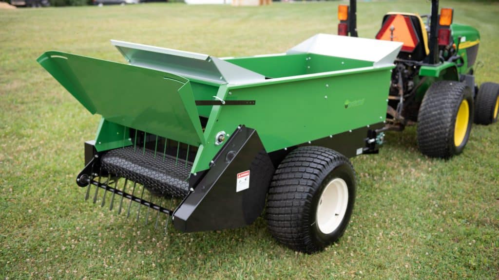 Pull Behind Top Dresser Spreaders: Earth & Turf