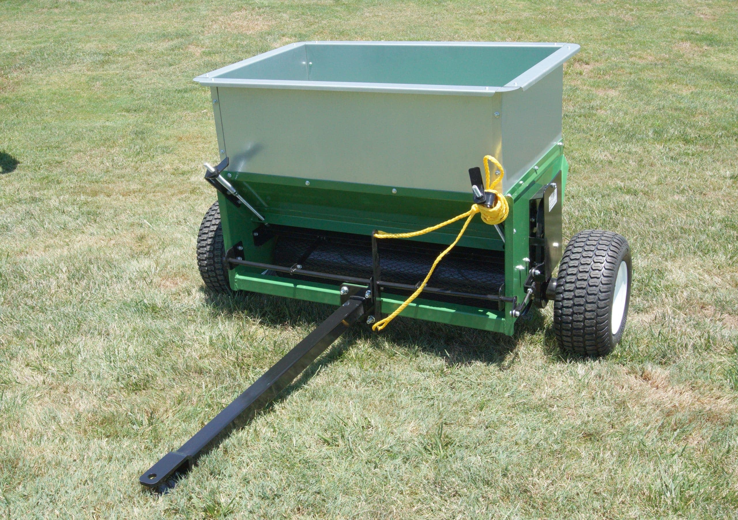 Pull Behind Drop Spreader | Largest Topdresser Model
