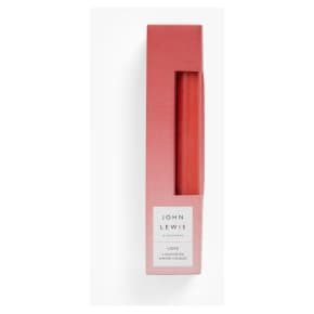 John Lewis Sentiments Love Unscented Dinner Candles, Pack of 4 ...