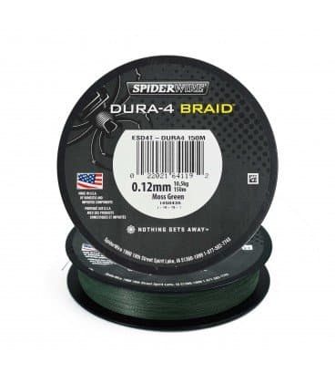 Plecionki Spiderwire Dura 4 Green 150m 0,12 mm - SPIDERWIRE | Sport ...