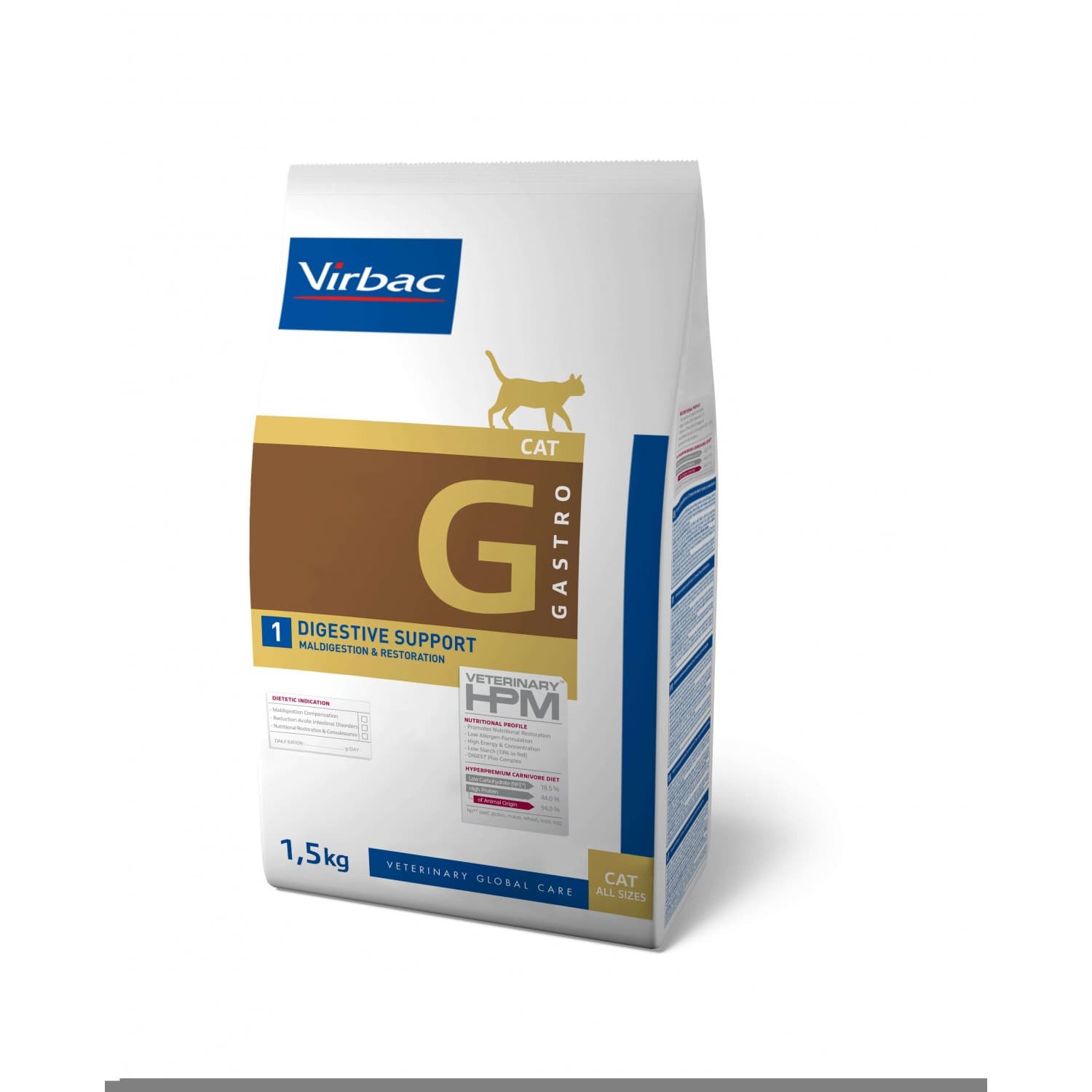 Virbac HPM Diet Cat Digestive Support G1