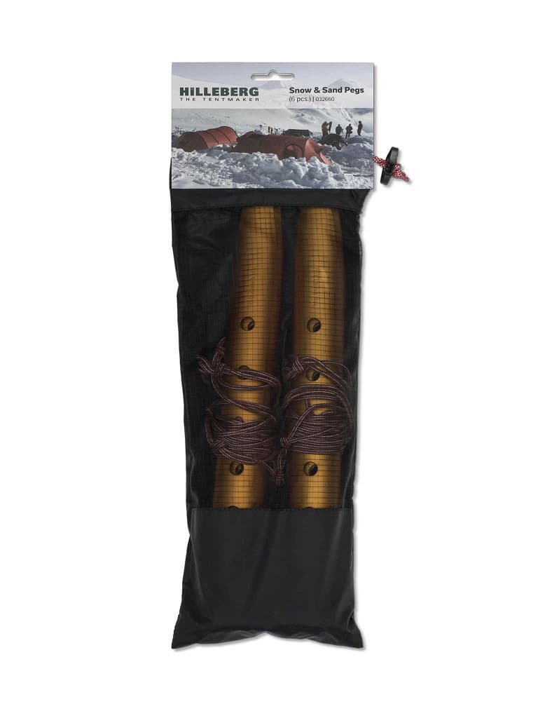 Snow & Sand Peg Hilleberg : set of 6 anchors