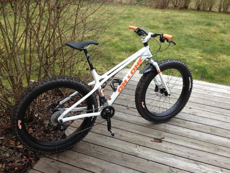 2014 On One Fatty Fat Bike Frameset 18" For Sale